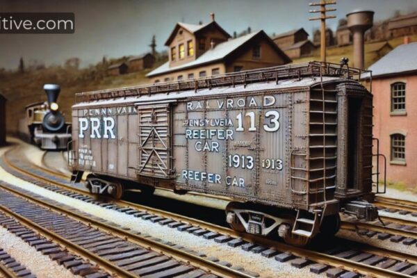 Westerfield HO 1913 Reefer model train freight car