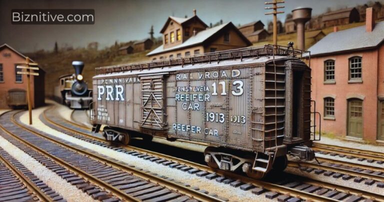 Westerfield HO 1913 Reefer model train freight car